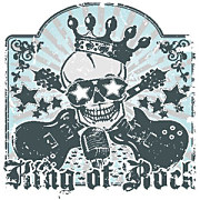 Fototapeta King of rock 4546 - samolepiaca